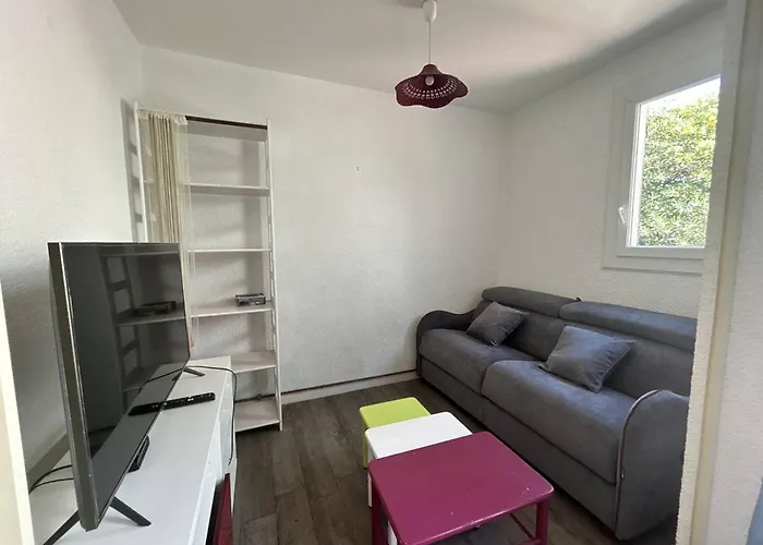 T2 Avec Terrasse, Climatisation Et Parking A 300m De La Au Barcares - Fr-1-529-258