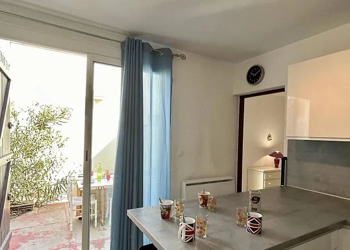 T2 Avec Terrasse, Climatisation Et Parking A 300m De La Au Barcares - Fr-1-529-258 דירה